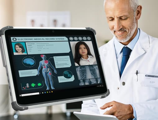 Tablets médicas para telemedicina