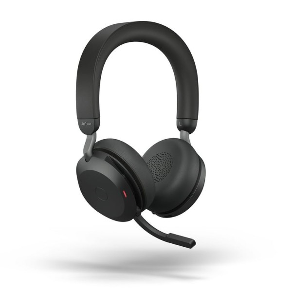 Jabra Evolve2 75 Auriculares estéreo inalámbricos supraaurales - USB-A - Para equipos MS - Con soporte de carga - Negro - Binaural - Auricular - 3000 cm - Bluetooth - 20 Hz a 20 kHz - Micrófono con tecnología MEMS - Cancelación de ruido - Estéreo - USB ti