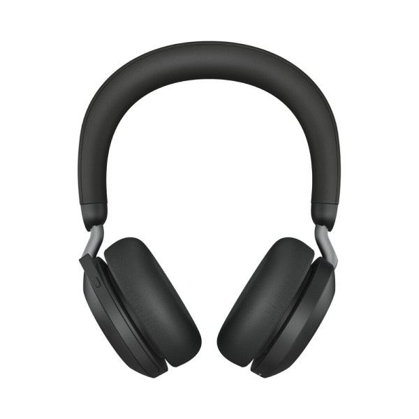Jabra Evolve2 75 Auriculares estéreo inalámbricos supraaurales - USB-A - Para equipos MS - Negro - Binaural - Auricular - 3000 cm - Bluetooth - 20 Hz a 20 kHz - Micrófono con tecnología MEMS - Cancelación de ruido - Estéreo - USB tipo A - Inalámbrico - Bl